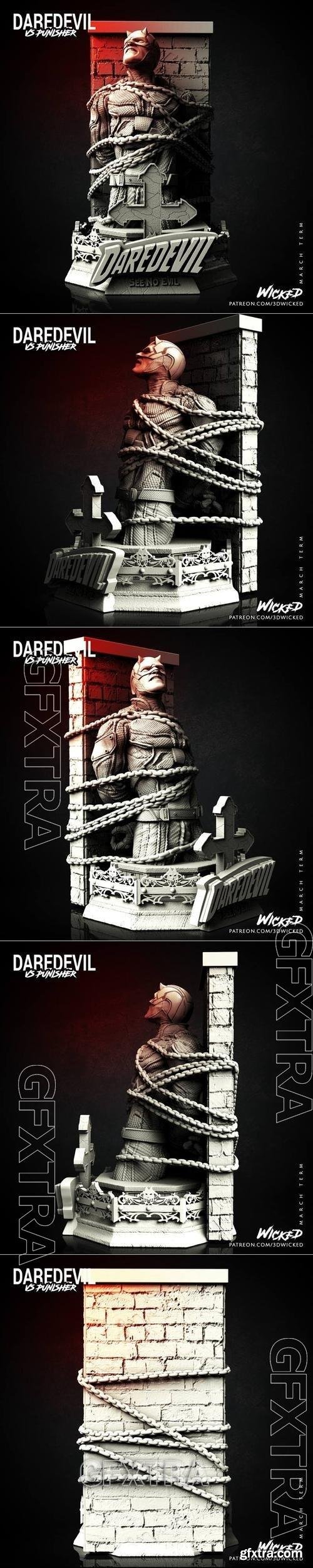 Wicked - Marvel Netflix Daredevil Bust 3D