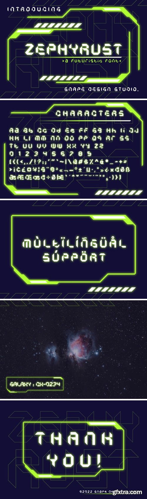 Zephyrust Font