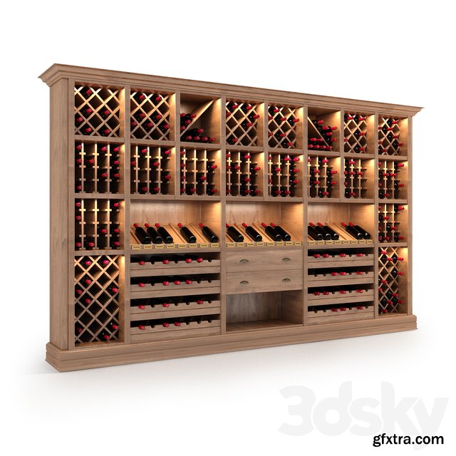 Wine rack Store Wine STAND 396) » GFxtra