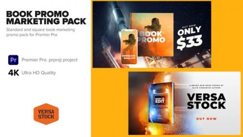 Videohive - Book Marketing Promo Pack 4K - 37776662 - 37776662