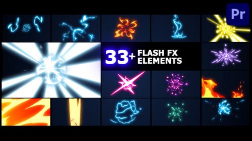 Videohive - Flash FX Elements Pack | Premiere Pro - 37847531 - 37847531
