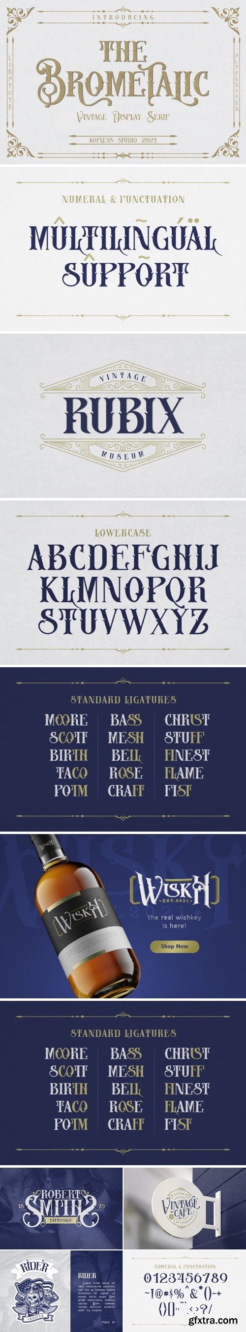 Brometalic Font