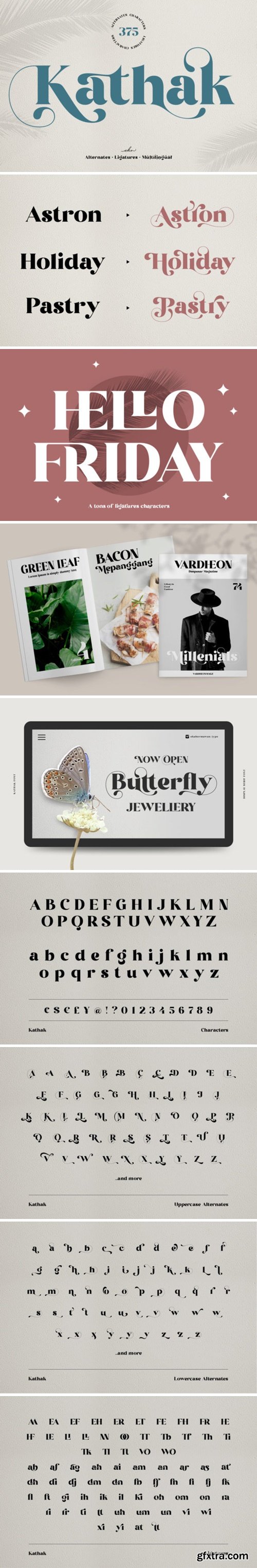 Kathak Font