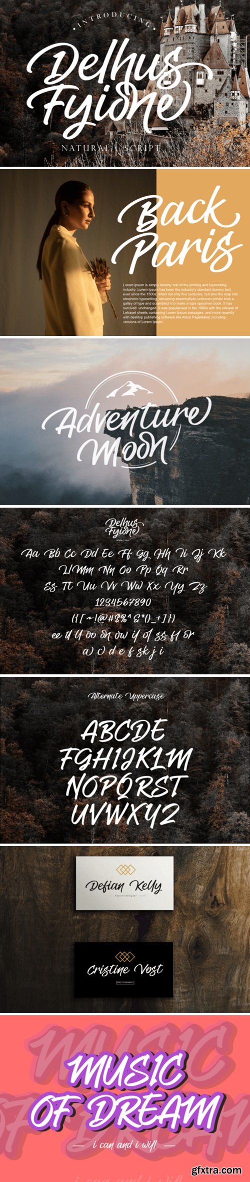 Delhus Fyione Font