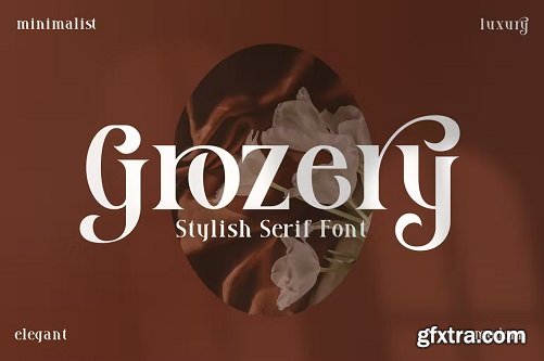 Grozery Stylish Serif Font