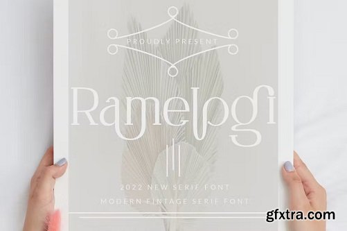 Ramelogi Font