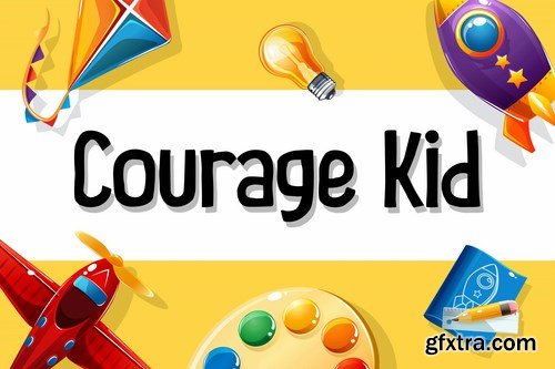 Courage Kid – Kids Font