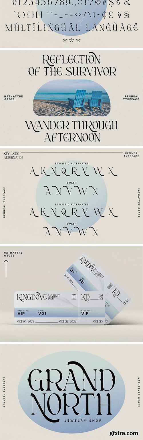 Renneal Typeface Renneal Typeface