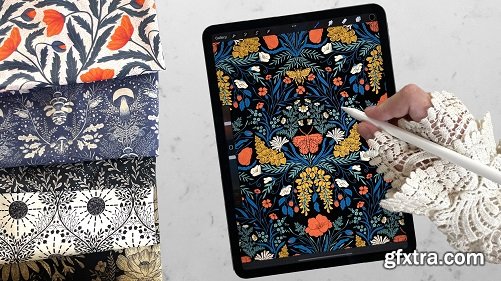 Surface Pattern Design In Procreate With Easy To Use Templates