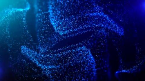 Videohive - Blue Dust In Space - 37935242 - 37935242