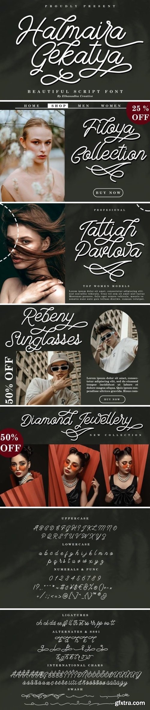 Halmaira Gekatya Font