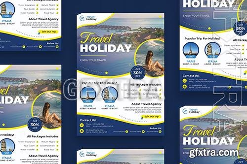 Travel Holiday - Flyer FMK3UET