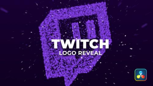 Videohive - Twitch Particles Logo Reveal - 37329461 - 37329461