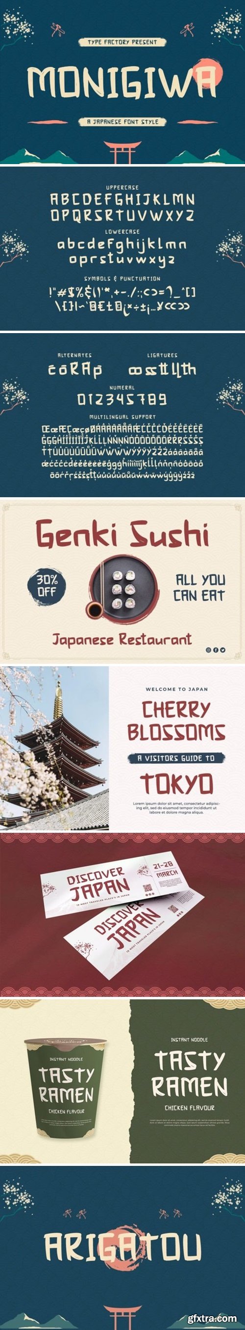 Monigiwa Font