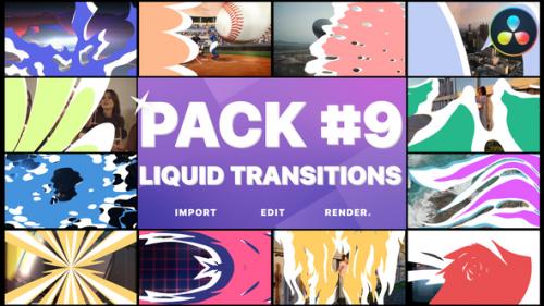 Videohive - Liquid Transitions Pack 09 | DaVinci Resolve - 38001431 - 38001431