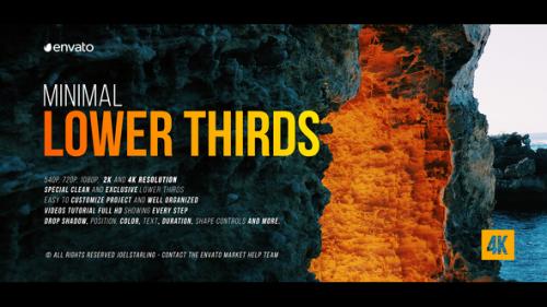 Videohive - Minimal Lower Thirds for FCPX - 37529595 - 37529595