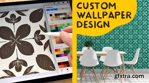 Custom Wallpaper Design: Create Your Own Using Procreate & Spoonflower