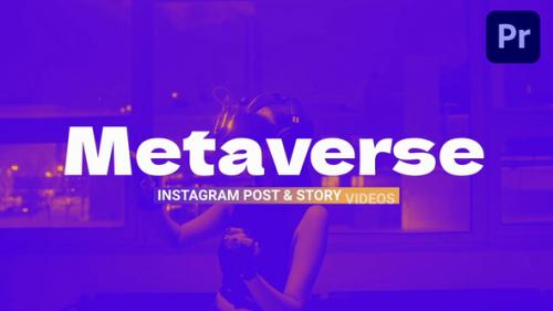 Videohive - Metaverse Instagram Promotion Mogrt - 38012337 - 38012337
