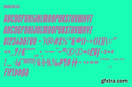 Jenki All Caps Display Font