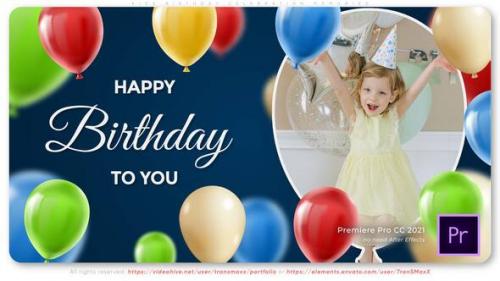 Videohive - Kids Birthday Celebration Memories - 38036758 - 38036758