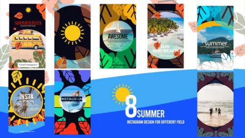 Videohive - Summer Instagram Stories - 38045066 - 38045066
