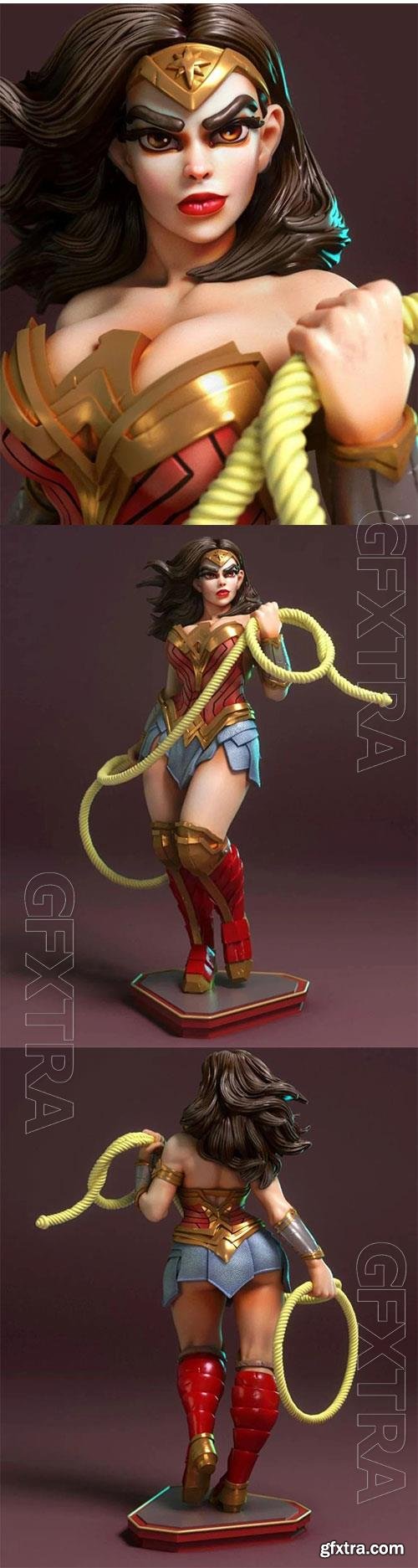 Wonder Woman DC comics 3D Print Model 