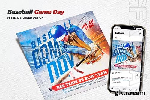 Baseball Game Day Social Media Promotion VNG7PKS