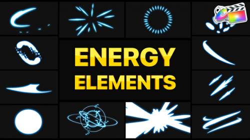 Videohive - Energy Elements | FCPX - 37581969 - 37581969