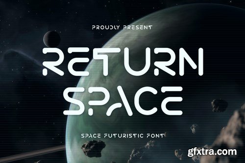 Return Space - Space Futuristic Font