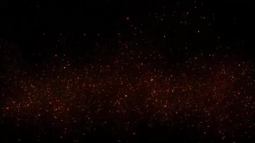 Videohive - Golden Particles Flying Animation - 37998553 - 37998553