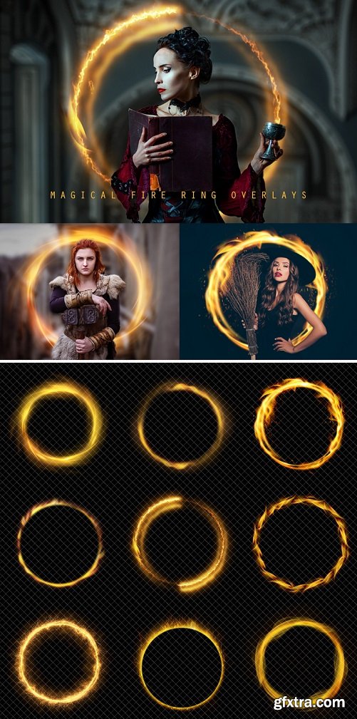 Magical Fire Ring Overlays