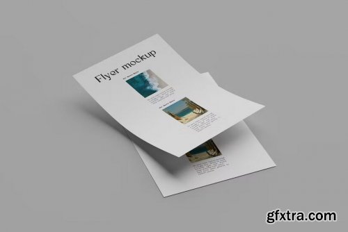 A4 Flyer Mockup