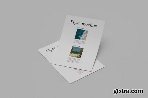 A4 Flyer Mockup