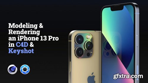  Modeling and Rendering an iPhone 13 Pro in Cinema 4D & Keyshot