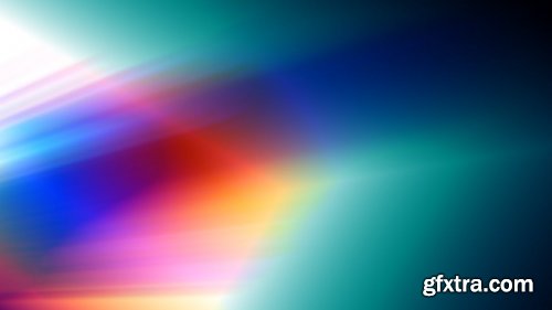 Rainbow Distortion Backgrounds Pack