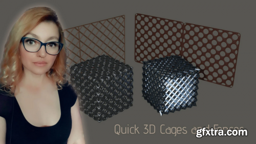  Quick 3D Cages and Fences in Blender