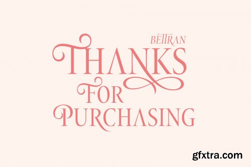 BETTRAN Font