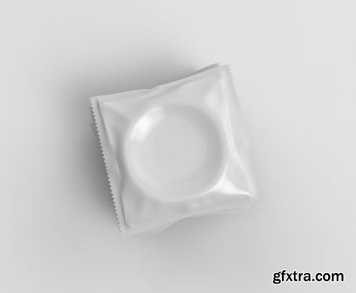 Condom Mockup
