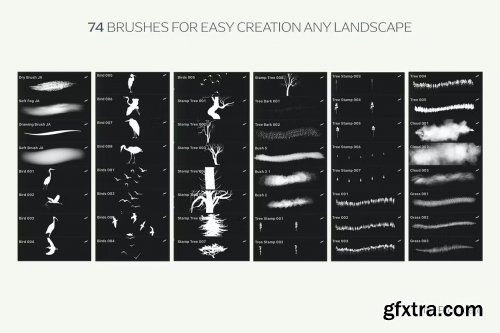 Procreate Foliage brushes