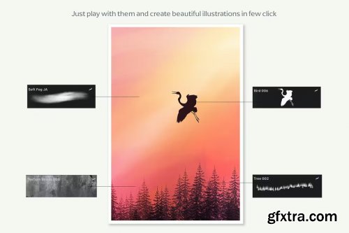 Procreate Foliage brushes