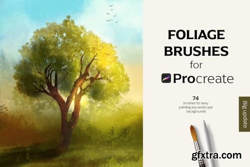Procreate Foliage brushes