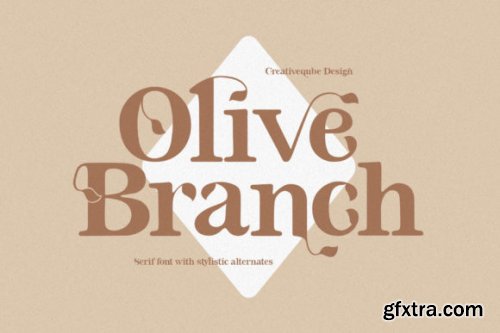  Olive Branch Font