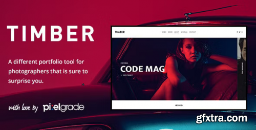 ThemeForest - TIMBER - An Unusual Photography WordPress Theme v1.9.2 Nulled