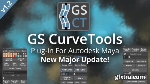 GS-CurveTools-v1-2-7 For Maya