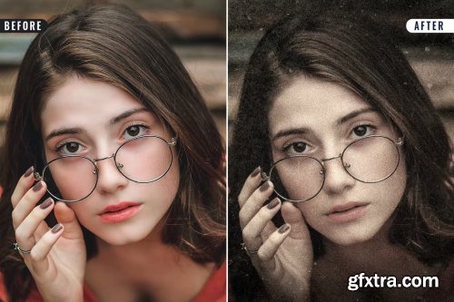 Vintage Effect Photoshop