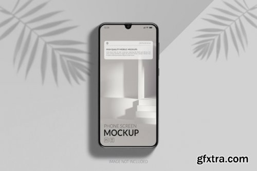 Mobile phone screen mockup