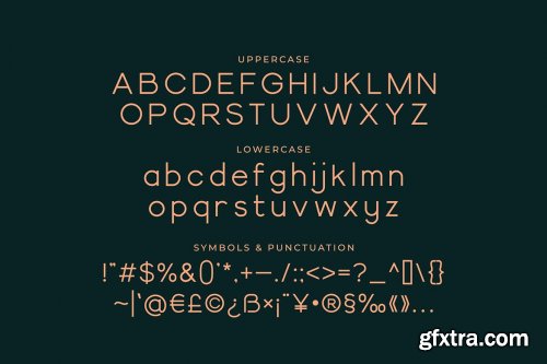 Lucera - Modern & Elegant Sans Typeface