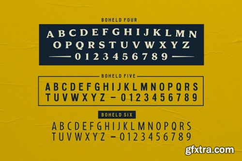 Boheld Font Collection