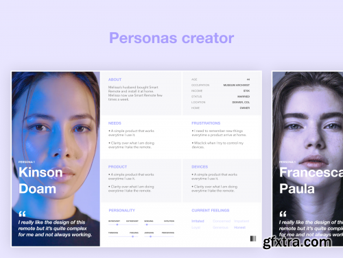 Personas & Customer Experience creator