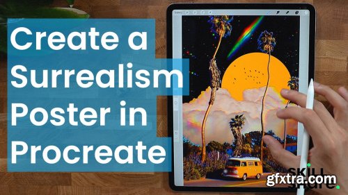  Create a Surrealism Poster in Procreate